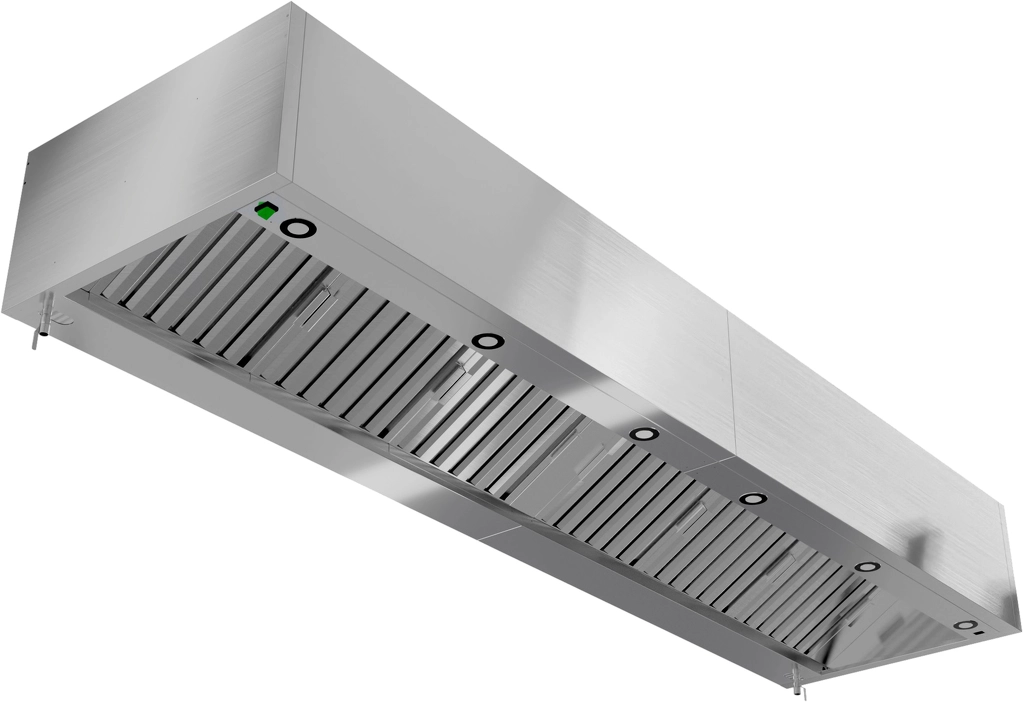 Зонт вытяжной с подсветкой ЗВПКП-06/10