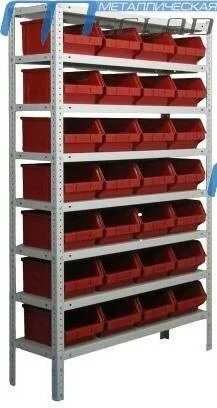 Стеллаж для метизов Italia-5004.28(120) (1900х1000х500)