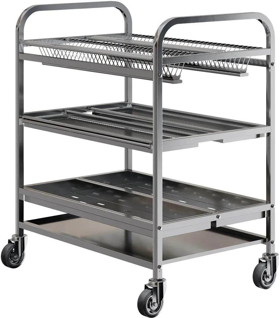 Тележка для сушки посуды RESTOINOX ТСТС-3-9/6