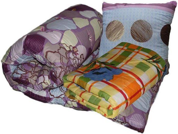 Комплект спального места БЮДЖЕТ-ПЛЮС: матрас, подушка, одеяло, постельное белье