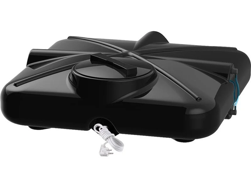 Бак для душа 200 литров с подогревом Б-200(М) чёрный