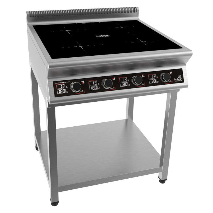 Плита индукционная на открытой подставке 4 конфорки Кобор I7-4S