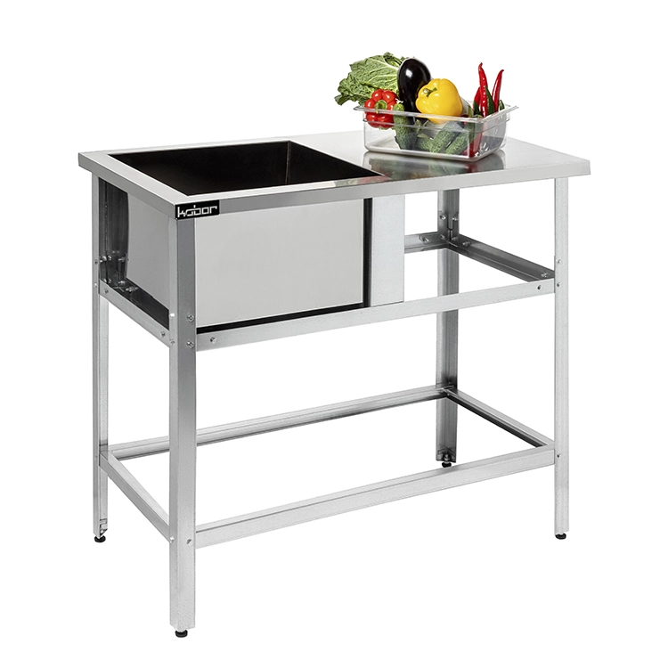 Ванна моечная с рабочей поверхностью Кобор ВМСР/1-150/80/430