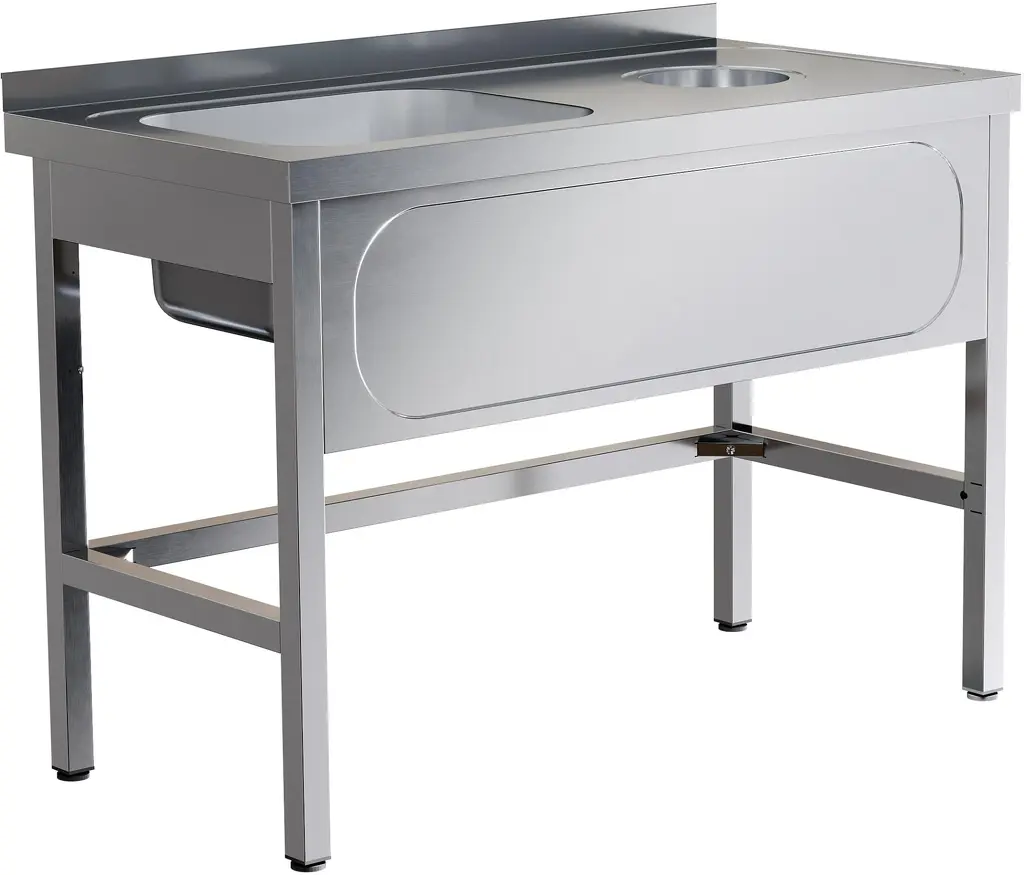 Стол для сбора отходов с ванной СПОВЦ/1-13/7-БО-Л