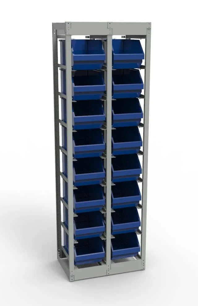 Фото - стеллаж открытый для метизов ос-п.5004.8