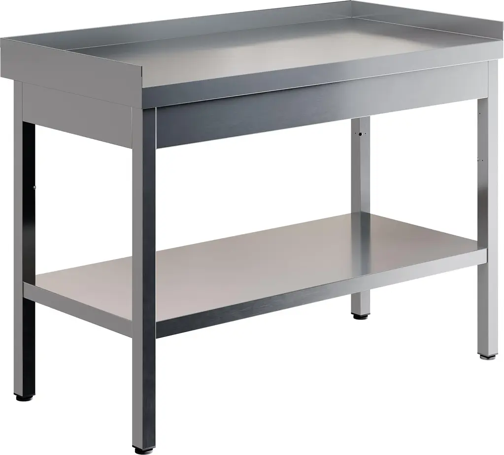 Стол производственный RESTOINOX СП-12/8-3БП 3 борта