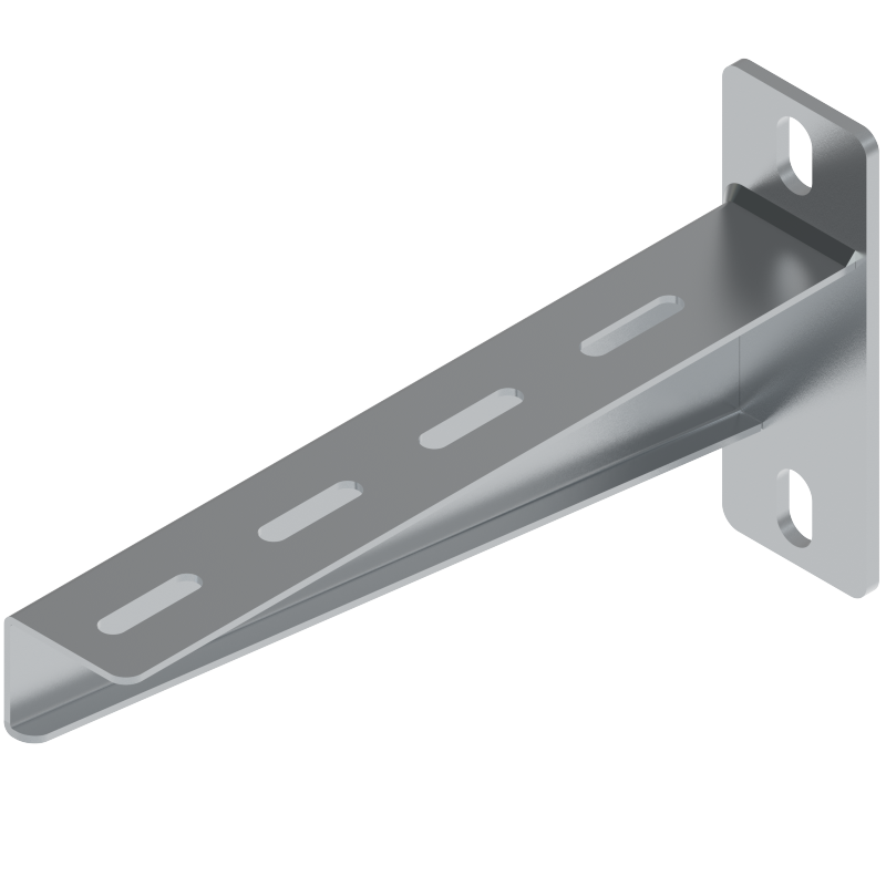 Настенный кронштейн усиленный 200,  горячий цинк