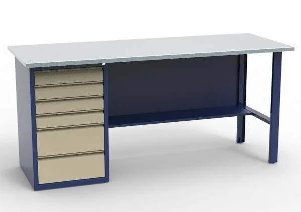 Верстак слесарный однотумбовый СВ-1Т.06.00.19