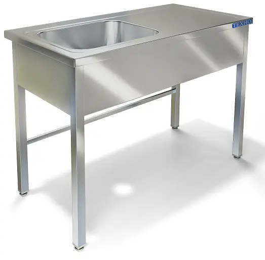 Стол разделочный с ванной моечной СП-520/1400Л