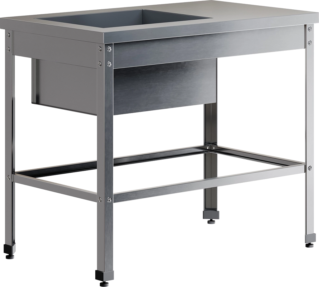 Ванна моечная с крылом RESTOINOX ВМСР/1-15/6-О-ЭН