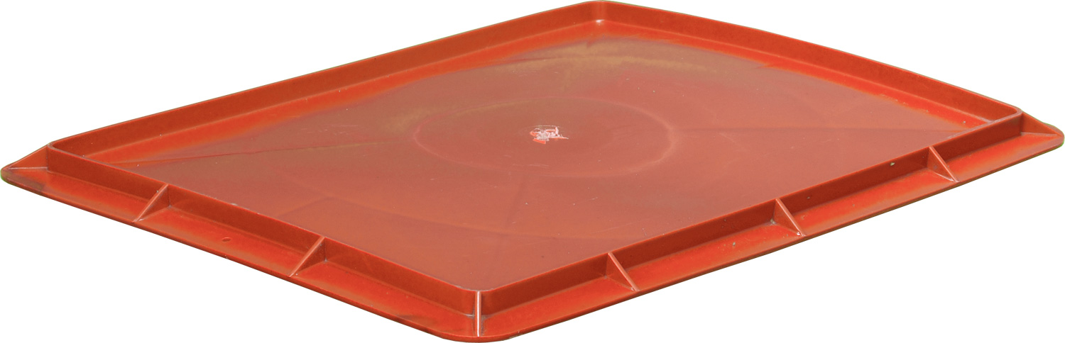 Крышка для сырк-творож. ящика красная 306-1 532x400x27 мм Полиэтилен низкого давления (HDPE) 5.75 л