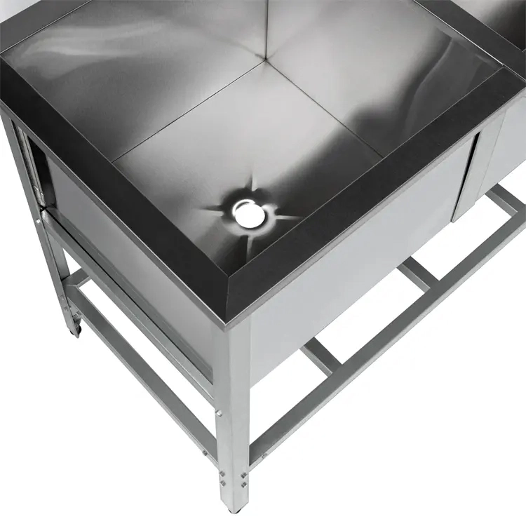 Ванна моечная трехсекционная Кобор ВМСБ/3-198/70/430