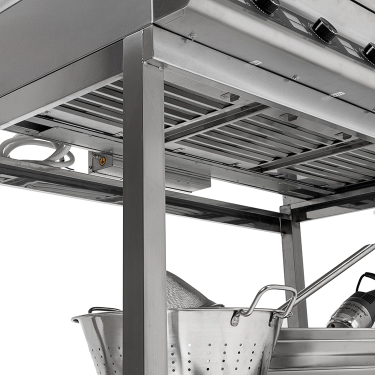 Плита индукционная на тепловой подставке 6 конфорок Кобор I7-6SТ