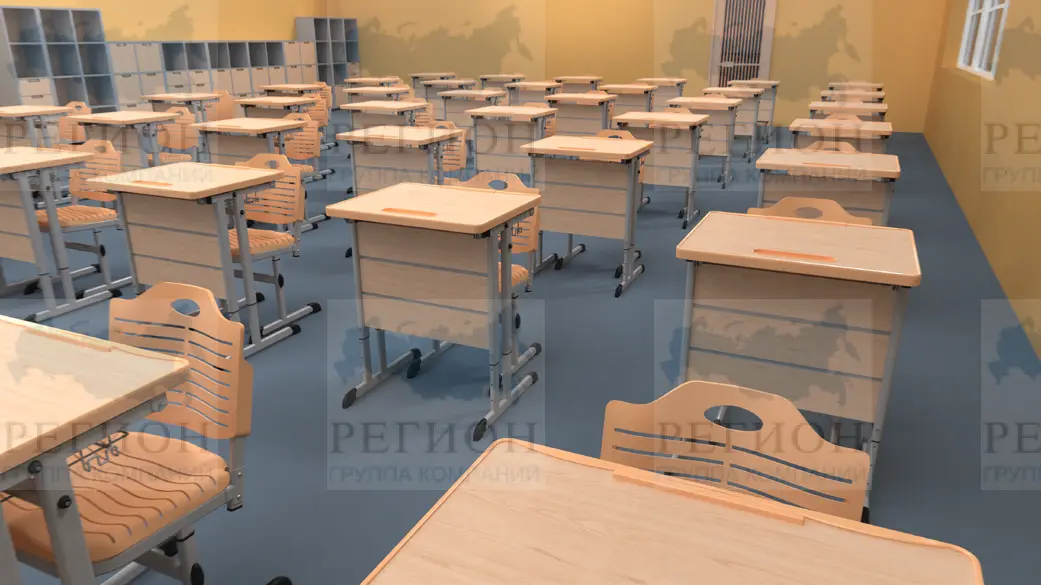 Парта школьная ученическая одноместная ОН-25