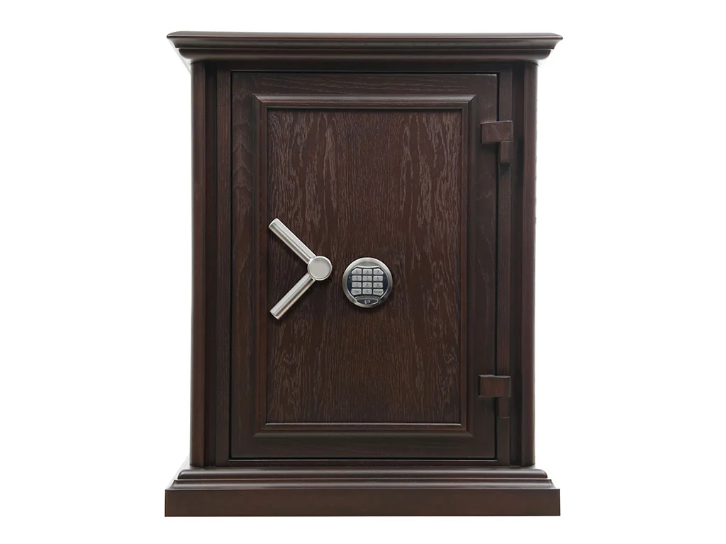 Огневзломостойкий сейф в дереве VALBERG Гарант 67Т Д EL (дуб)