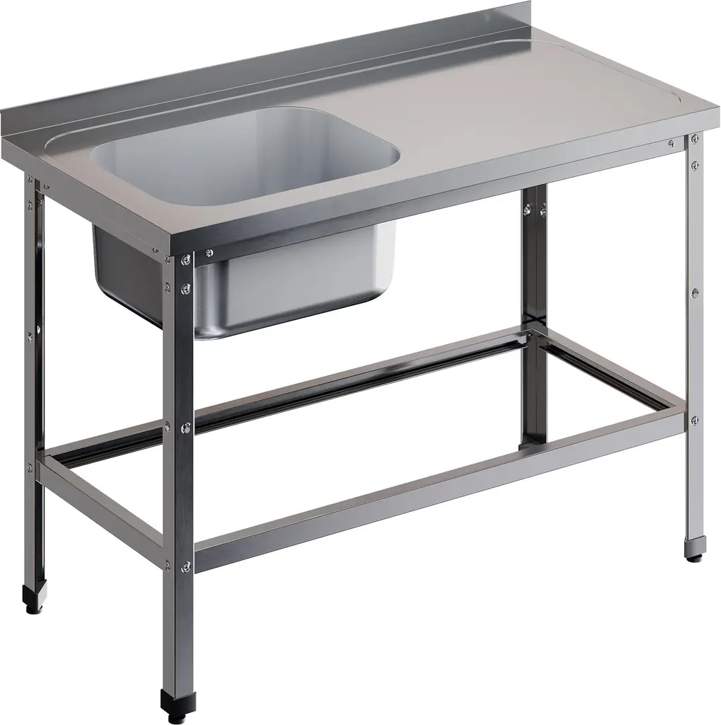 Ванна моечная с крылом RESTOINOX ВМЦР/1-9/7-БЛО-ЭЦ