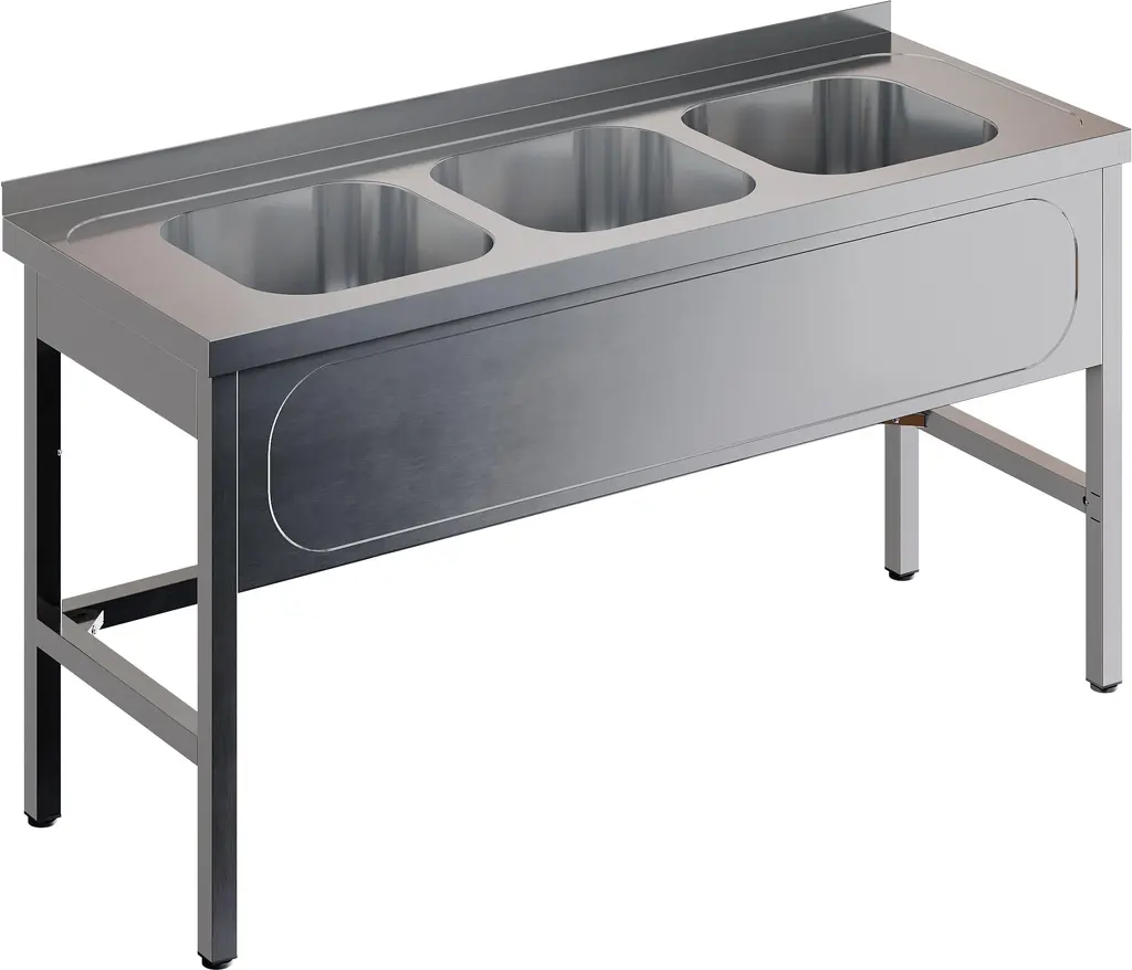 Ванна моечная RESTOINOX ВМЦ-3/18/7-Б