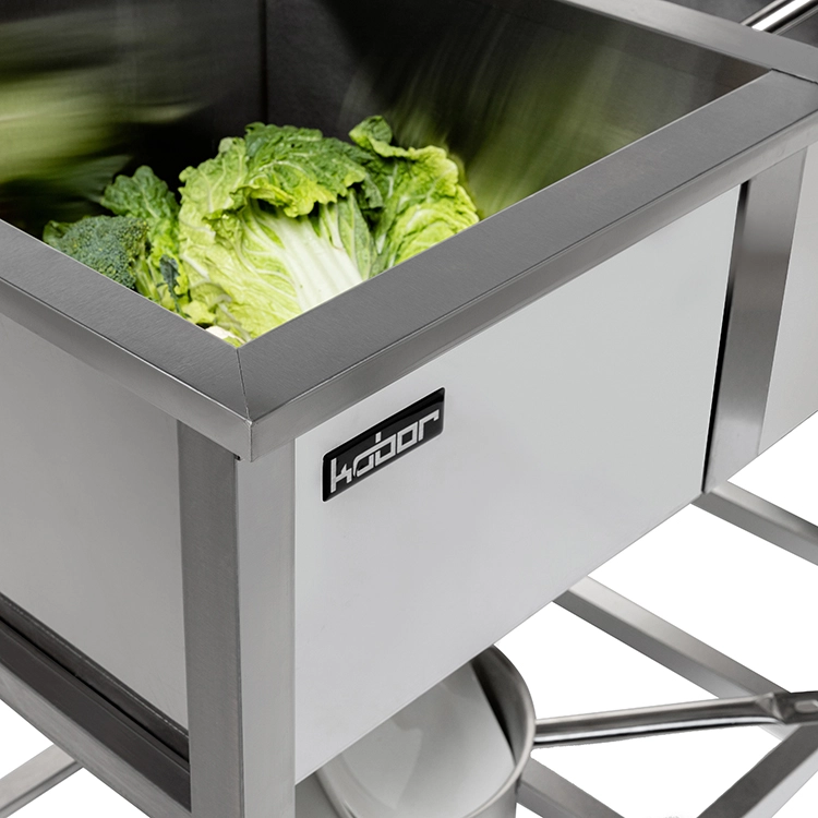 Ванна моечная трехсекционная Кобор ВМСБ/3-198/70/430