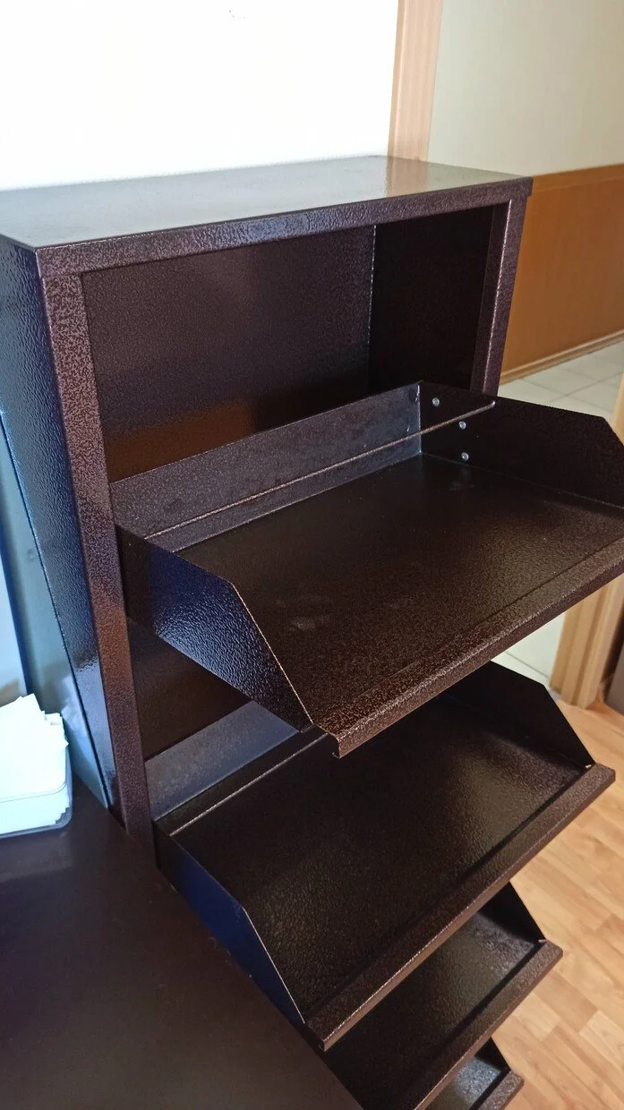 Фото - шкаф металлический для обуви об-3 медный антик