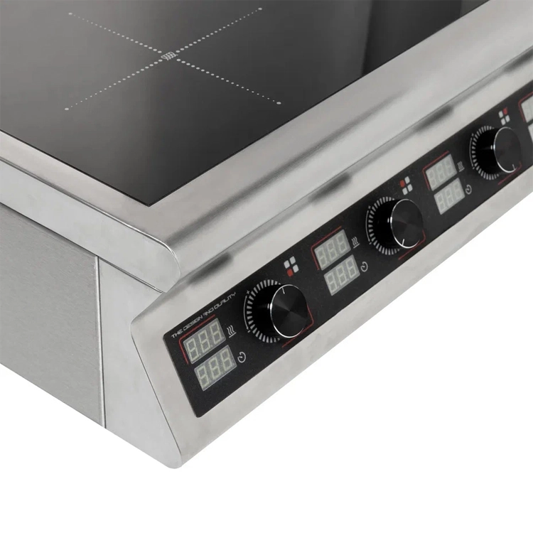 Плита индукционная на полузакрытой подставке 4 конфорки Кобор I9-4S1