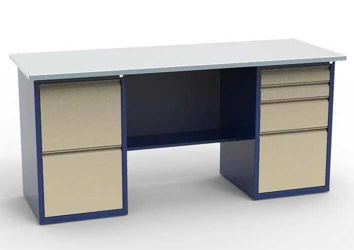 Верстак слесарный двухтумбовый СВ-2Т.02.04.19