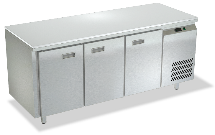 Морозильный стол боковой агрегат столешница полипропилен без борта СПБ/М-522/16-1807 (1835x700x850 мм)
