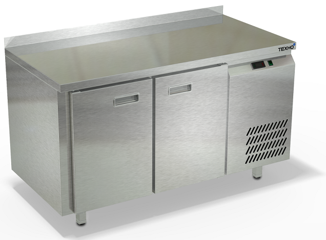 Морозильный стол боковой агрегат столешница нержавеющая сталь борт СПБ/М-221/20-1307 (1390x700x850 мм)