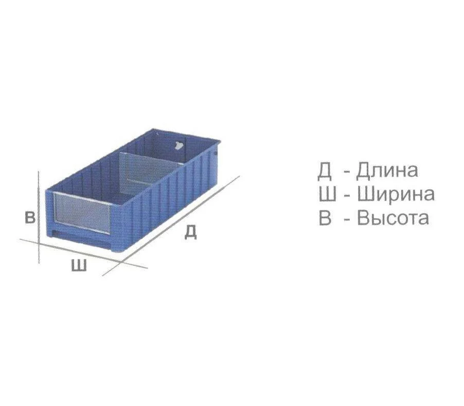 Контейнер пластиковый складской SK 5209