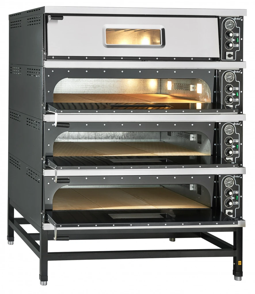 Печь электрическая для пиццы ПЭП-6-01 (с крышей)