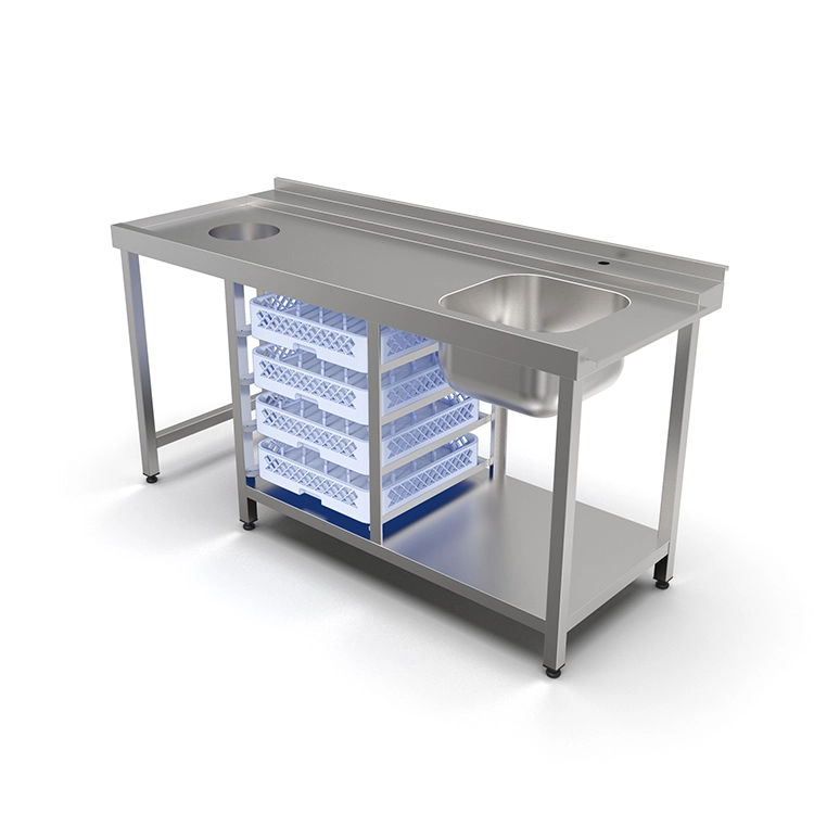 Стол для посудомоечной машины входной Кобор СПМ/1-170/70/Л