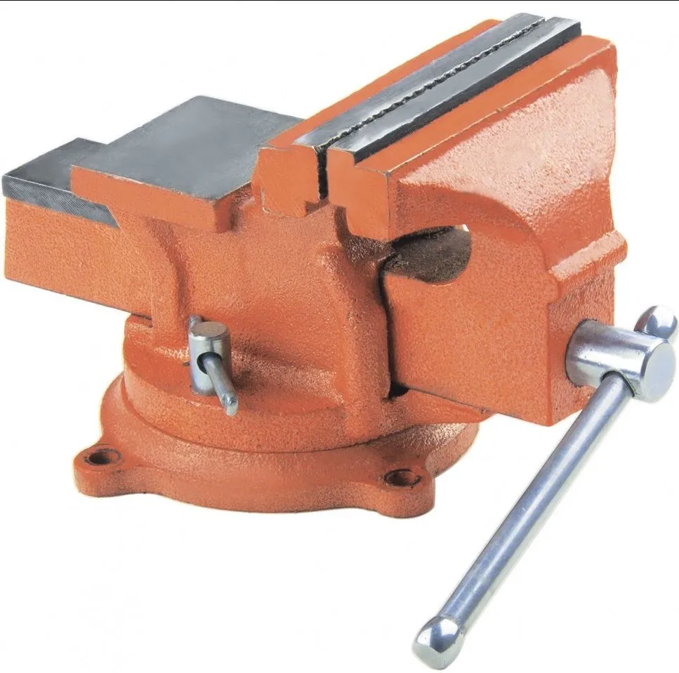 Тиски SPARTA Тиски слесарные, 100 мм, поворотные, с наковальней 186235