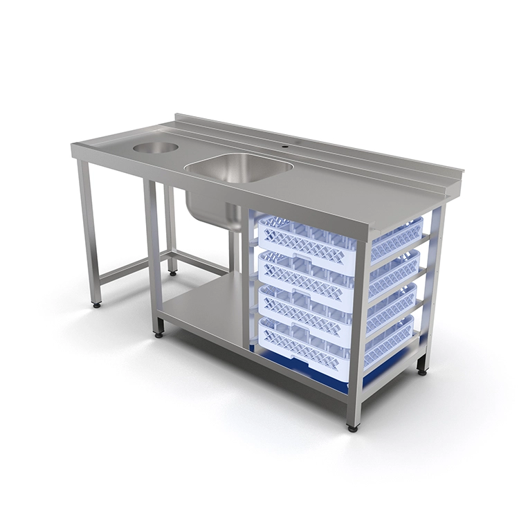 Стол для посудомоечной машины входной Кобор СПМ/2-170/70/Л