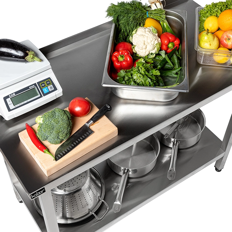 Стол разделочный Кобор СПРБ-80/60/П с бортом