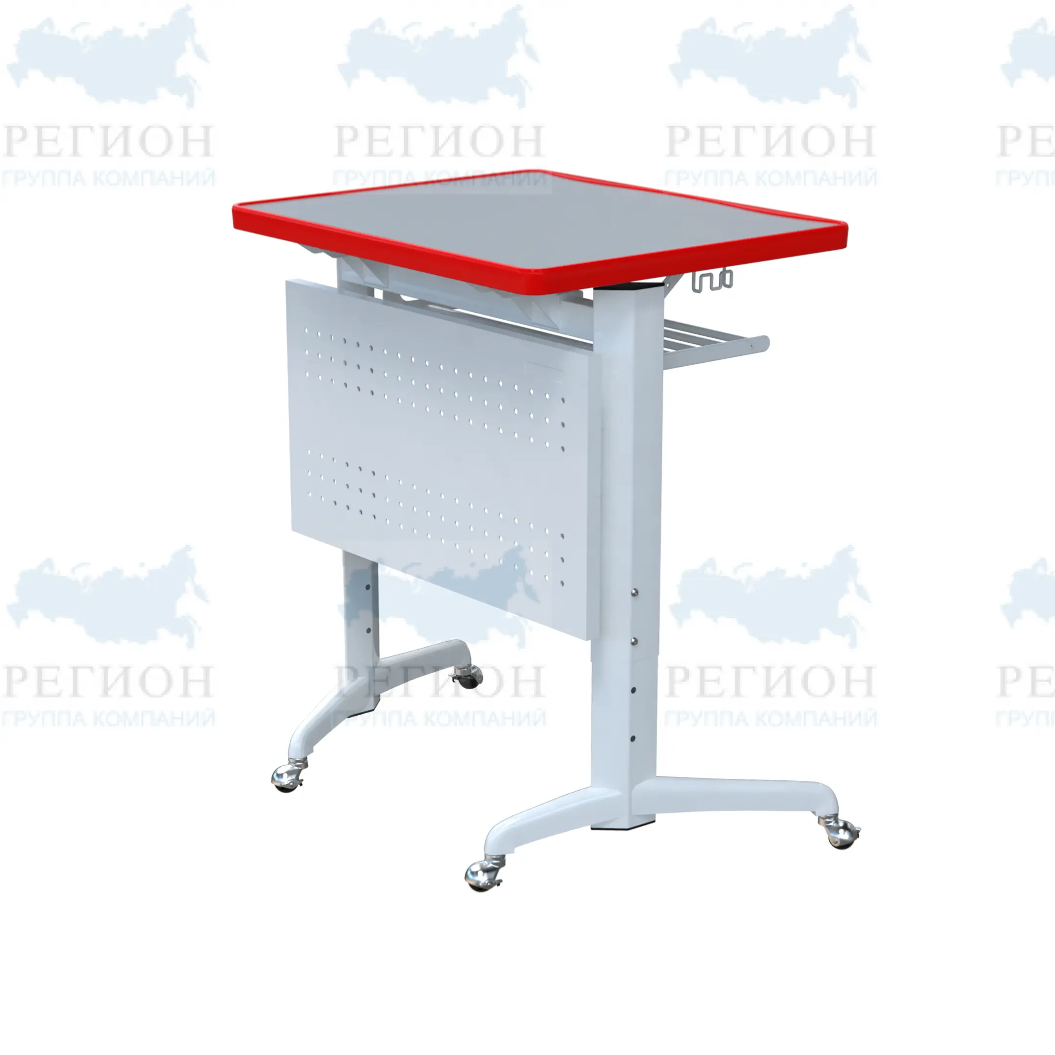 Стол ученический одноместный на роликах ОР-18