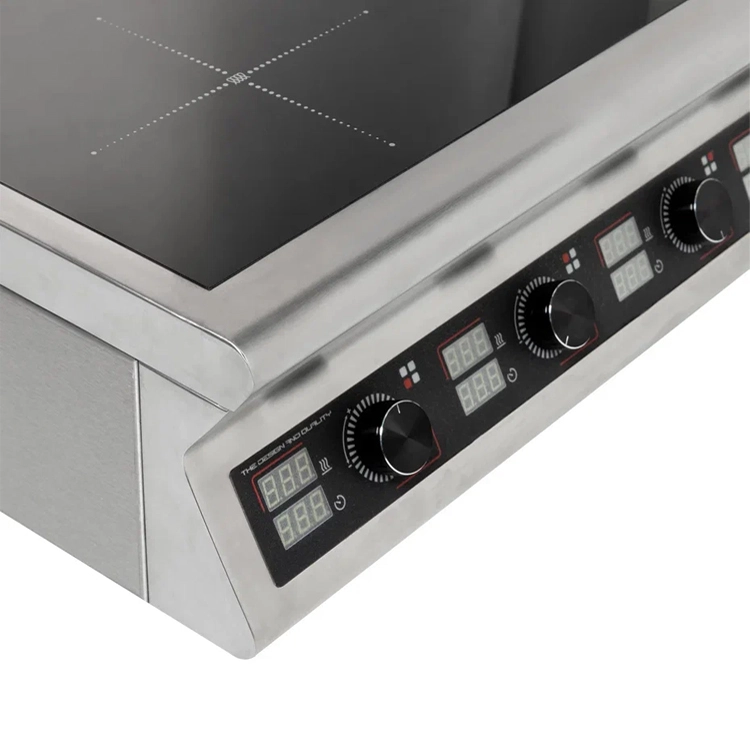 Плита индукционная на полузакрытой подставке 4 конфорки Кобор I7-4S1