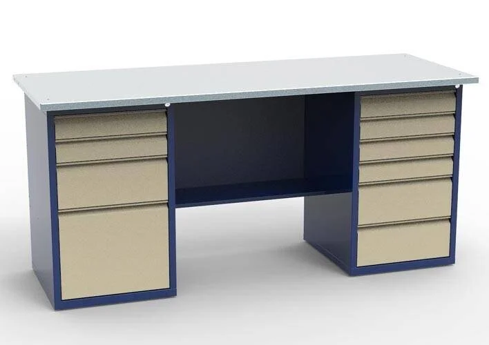 Верстак слесарный двухтумбовый СВ-2Т.04.06.19