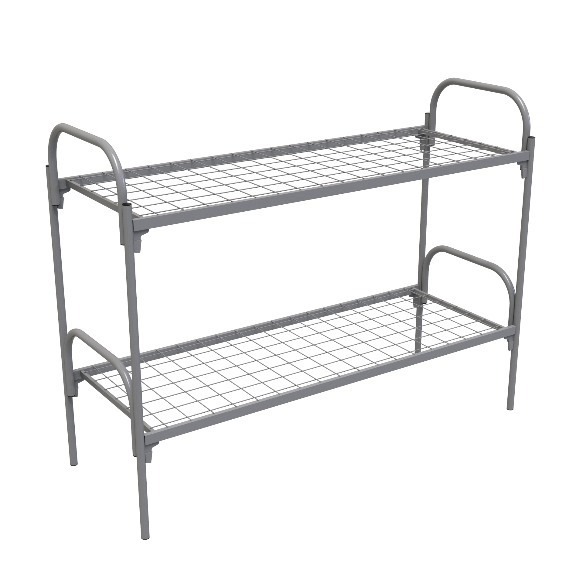 Фото кровать металлическая км-2/190х70 эконом