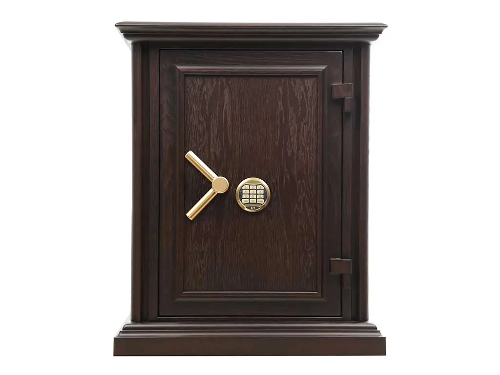 Огневзломостойкий сейф в дереве VALBERG Гарант 67Т Д EL (дуб)