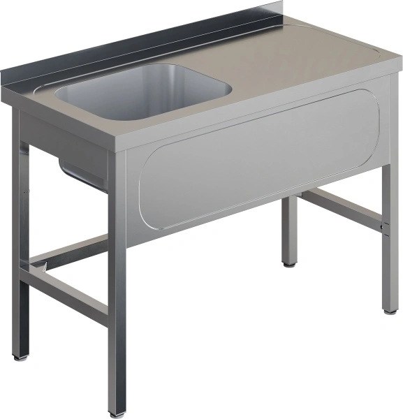 Ванна моечная с крылом RESTOINOX ВМЦР/1-12/7-БП